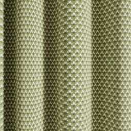"Ted Baker Palm Geo Lined Curtains 66"" x 72"", Green"