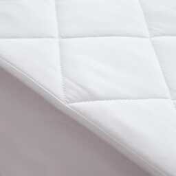 Bedeck of Belfast Quilted Cotton Mattress Protector Kingsize - thumbnail 1