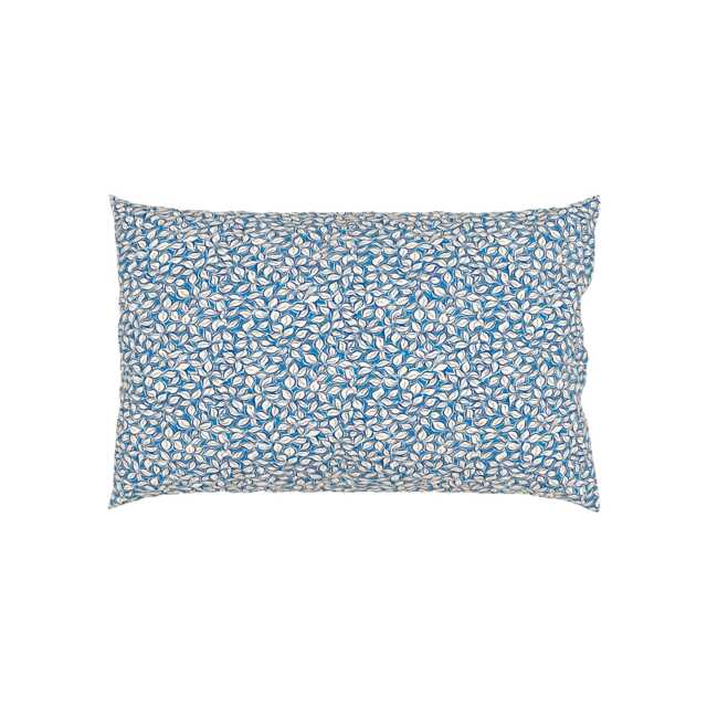 Land & Shore Berry Grove Pair of Standard Pillowcases, Blue/Red - image 1