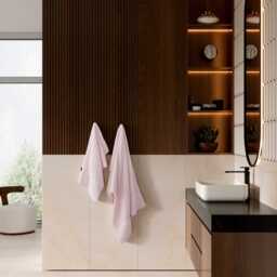 Ted Baker Plain Dye Bath Towel, Soft Pink - thumbnail 2