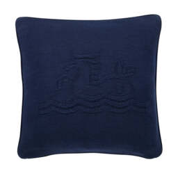 Bedeck of Belfast Signature Knit Cushion 45cm x 45cm, Midnight