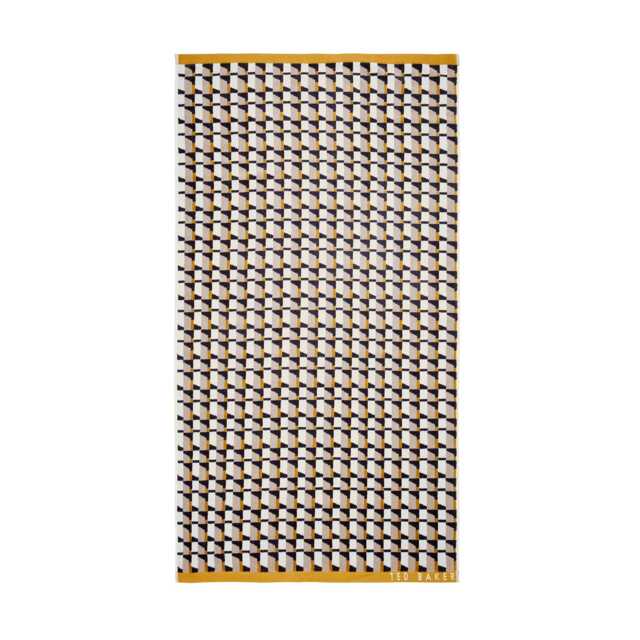 Ted Baker Rossi Geo Bath Towel, Gold - image 1