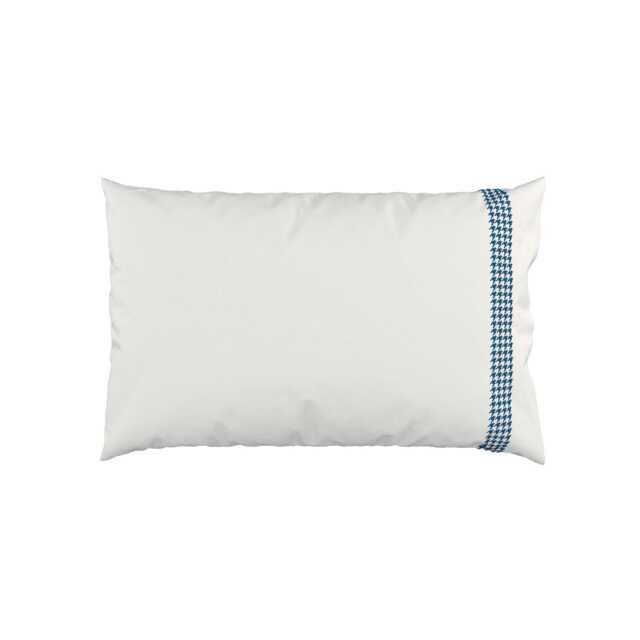 Bedeck of Belfast Freya Pair of Standard Pillowcases, Midnight Blue - image 1