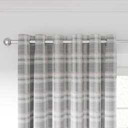 "Helena Springfield Harriet Lined Curtains 66"" x 54"", Blush/Grey" - thumbnail 2
