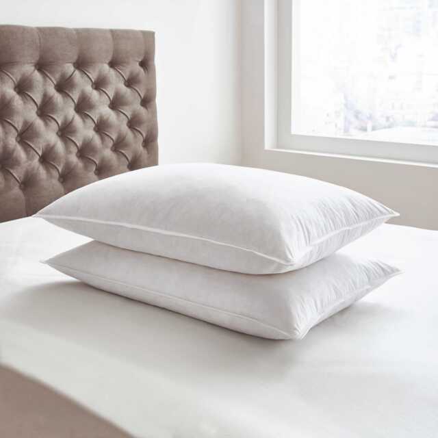 Bedeck of Belfast Goose Feather & Down Pillow Pair - image 1