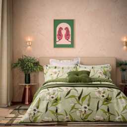 Ted Baker Cabana Double Duvet Cover SET, Green - thumbnail 2