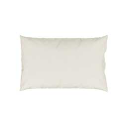 Bedeck of Belfast 200 Thread Count Plain Dye Standard Pillowcase, Chalk
