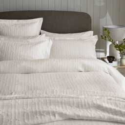 Sanderson Hampton Trellis Oxford Pillowcase, White - thumbnail 2