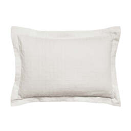 Sanderson Hampton Trellis Oxford Pillowcase, White - thumbnail 1