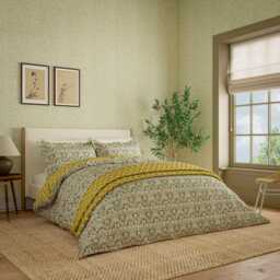 Morris & Co Little Chintz Single Duvet Cover SET, Green - thumbnail 2