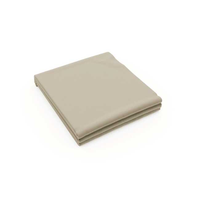 Bedeck of Belfast 200 Thread Count Plain Dye Super Kingsize Flat Sheet, Stone - image 1