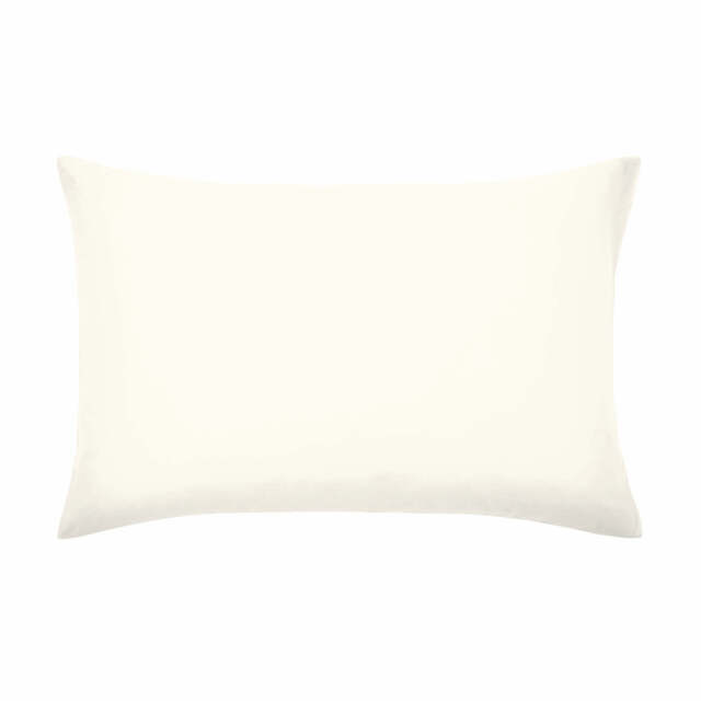 Murmur 500 Thread Count Standard Pillowcase, Ivory - image 1