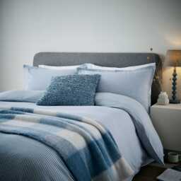 Murmur Finley Woven Cushion 50cm x 50cm, Ballintoy Blue - thumbnail 2