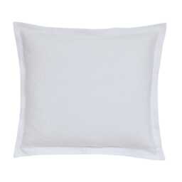 Bedeck of Belfast Fine Linens Andaz Sham Pillowcase, White