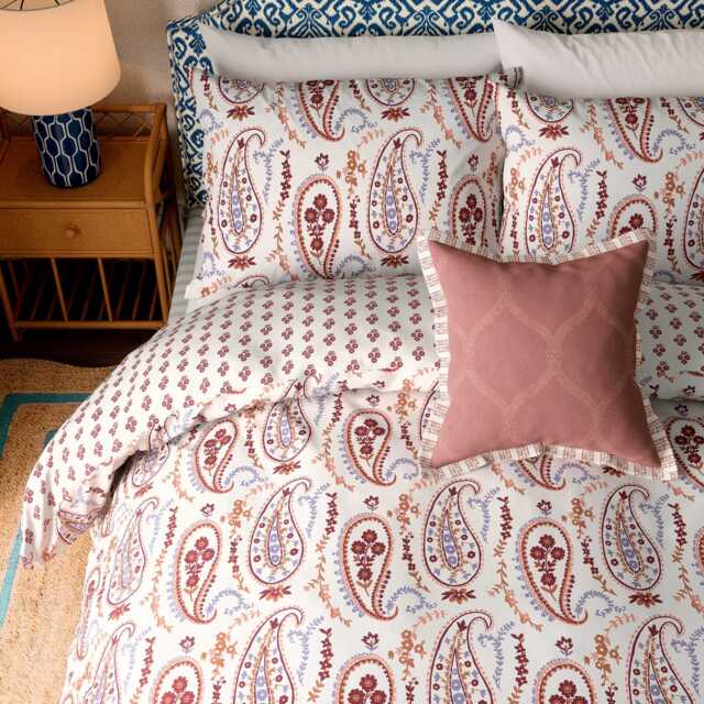 Sanderson Jamilia Single Duvet Cover SET, Pink - image 1