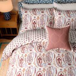 Sanderson Jamilia Single Duvet Cover SET, Pink - thumbnail 1