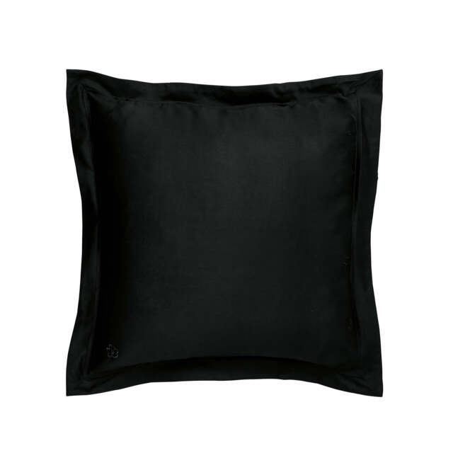 Ted Baker 250 Thread Count Plain Dye Square Oxford Pillowcase, Black - image 1