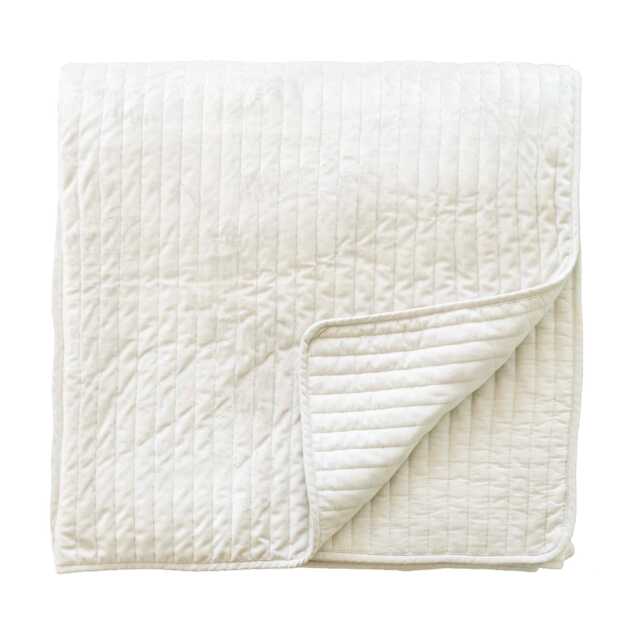 Murmur Flynn Quilted Throw, White