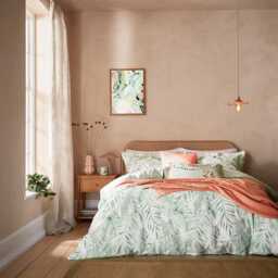 Yvonne Ellen Tropical Safari Double Duvet Cover Set, Sage - thumbnail 2