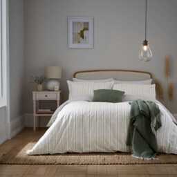 Murmur Linden Print Kingsize Duvet Cover SET, Mourne Green - thumbnail 2