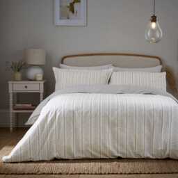 Murmur Linden Print Kingsize Duvet Cover SET, Mourne Green - thumbnail 1