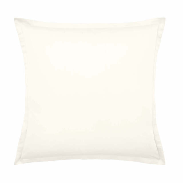 Murmur 1000 Thread Count Square Oxford Pillowcase, Ivory - image 1