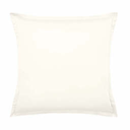 Murmur 1000 Thread Count Square Oxford Pillowcase, Ivory - thumbnail 2
