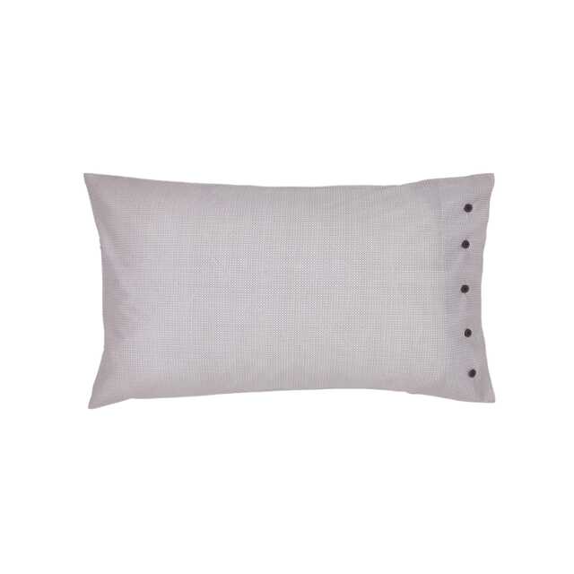 Bedeck of Belfast Claudia Pair of Standard Pillowcases, Pink - image 1