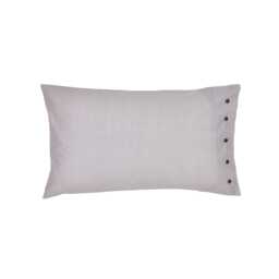 Bedeck of Belfast Claudia Pair of Standard Pillowcases, Pink - thumbnail 1