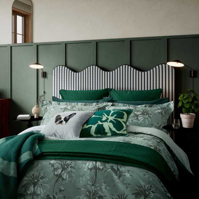 Ted Baker Belmar Floral Double Duvet Cover Set, Mint - image 1