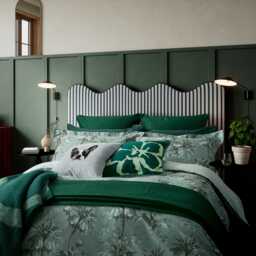 Ted Baker Belmar Floral Double Duvet Cover Set, Mint - thumbnail 1