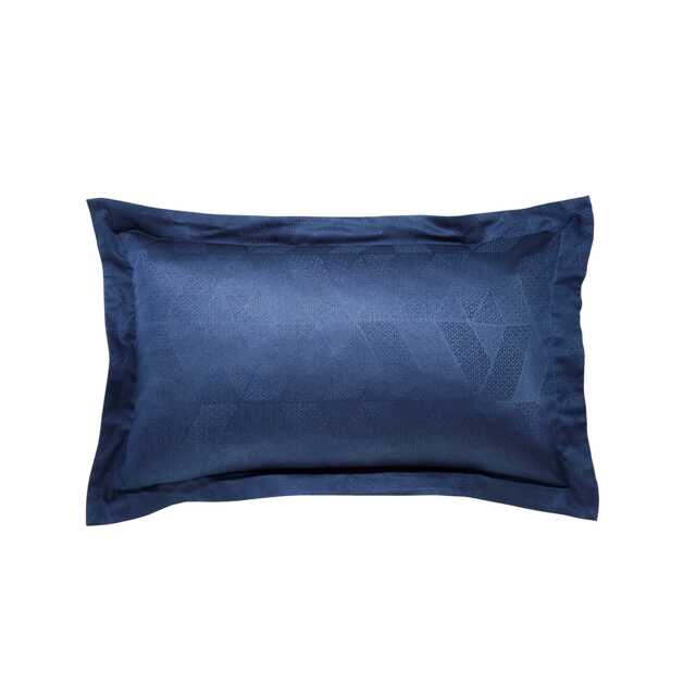 Bedeck of Belfast Fine Linens Osaka Oxford Pillowcase, Midnight - image 1