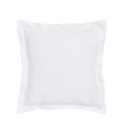 Ted Baker 250 Thread Count Plain Dye Standard Pillowcase, White - thumbnail 2