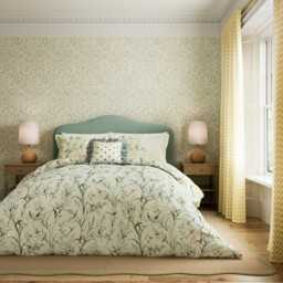 Sanderson Tuileries Single Duvet Cover SET, Multi - thumbnail 2