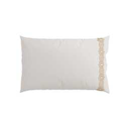 1951 Layla Pair of Standard Pillowcases, Soft Gold - thumbnail 1