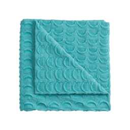 Helena Springfield Mimi Knitted Throw, Turquoise