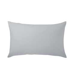 Helena Springfield Brushed Cotton Pair of Standard Pillowcases, Silver - thumbnail 1