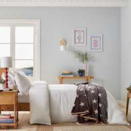 Helena Springfield Long Island Muslin Super Kingsize Duvet Cover SET, White - thumbnail 2