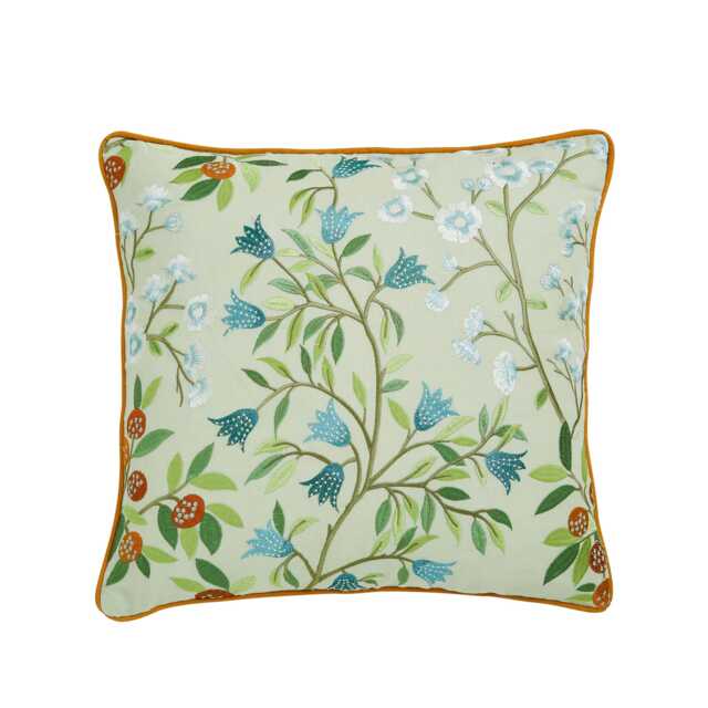Sanderson Sycamore & Oak Cushion 45cm x 45cm, Botanical Green - image 1