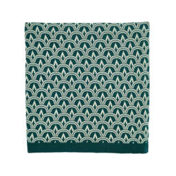 Ted Baker Wave Geo Throw, Sage & Basil - thumbnail 1