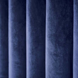 "Helena Springfield Escala Lined Curtains 90"" x 72"", Electric Blue" - thumbnail 2