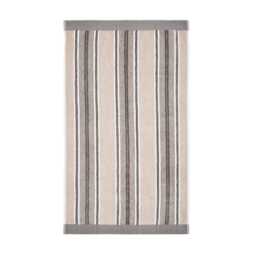 Bedeck of Belfast Florence Bath Sheet, Charcoal & Linen - thumbnail 1