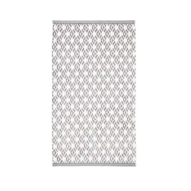 Bedeck of Belfast Emani Bath Towel, Chalk/Charcoal - image 1