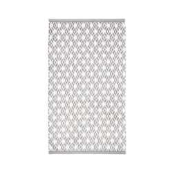 Bedeck of Belfast Emani Bath Towel, Chalk/Charcoal - thumbnail 1