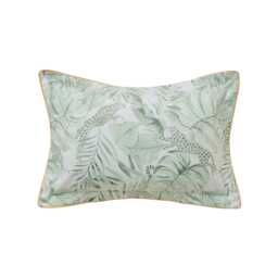 Yvonne Ellen Tropical Safari Pair of Oxford Pillowcases, Sage - thumbnail 1