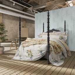 Sanderson Giles Deacon Cupids Beau Kingsize Duvet Cover Set, Quince & Chalk - thumbnail 2