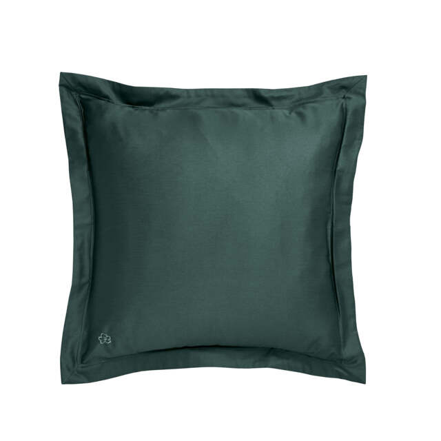 Ted Baker 250 Thread Count Plain Dye Square Oxford Pillowcase, Forest - image 1