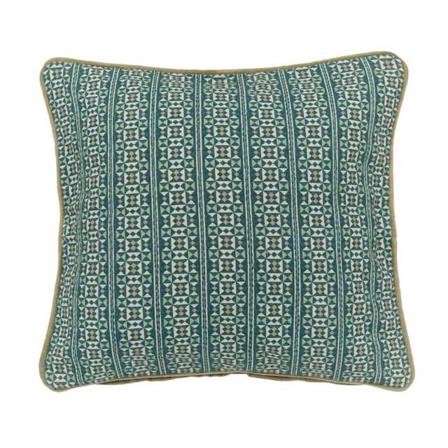 Bedeck of Belfast Azmi Cushion 50cm x 50cm, Blue - image 1