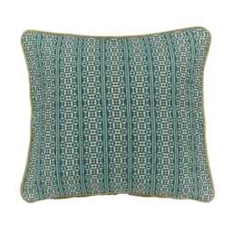 Bedeck of Belfast Azmi Cushion 50cm x 50cm, Blue - thumbnail 1