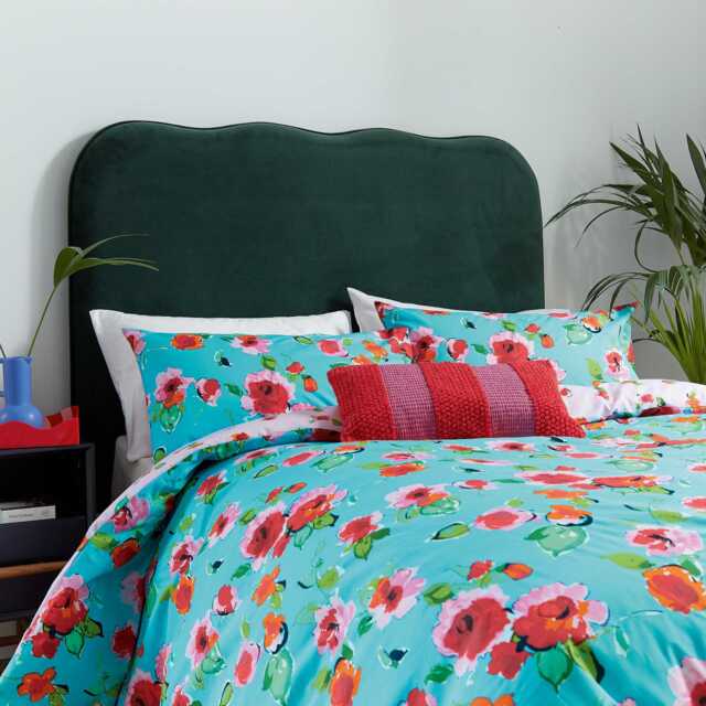 Helena Springfield Budding Brights Rosie Single Duvet Cover Set, Multi - image 1